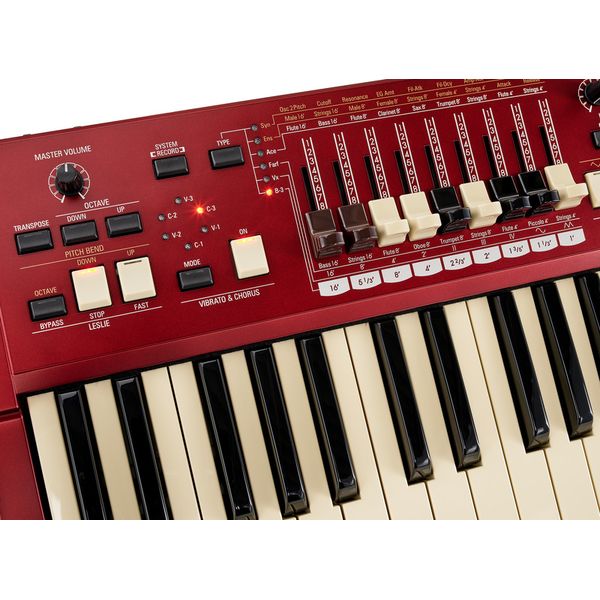Hammond M-solo Burgundy Hammond M-solo Burgundy